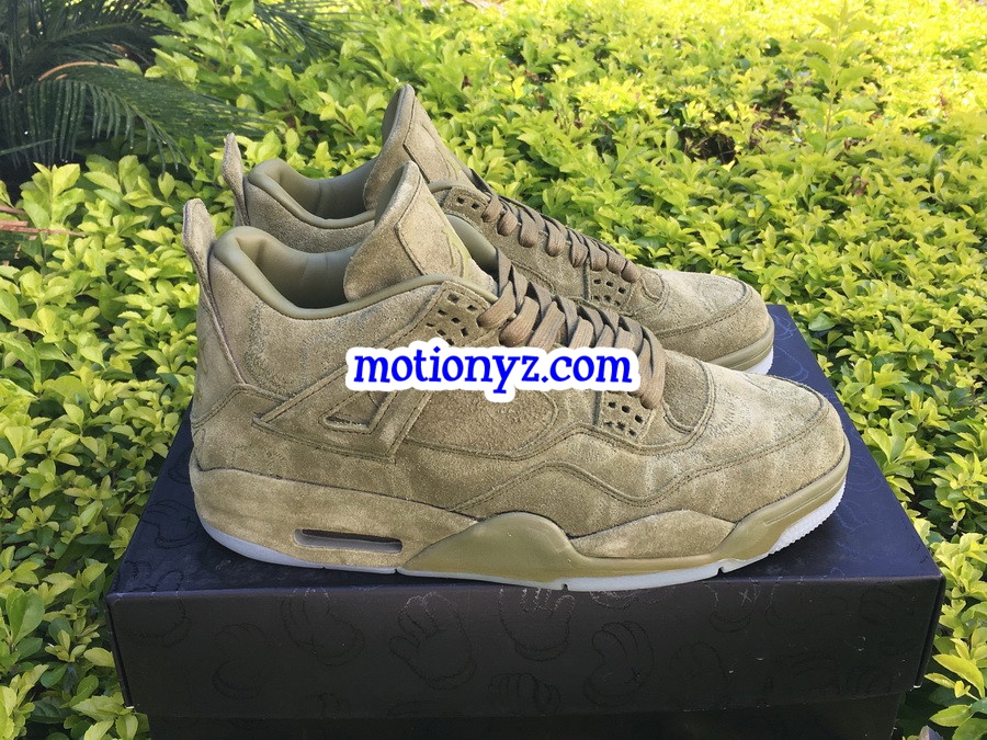 Kaws x Air Jordan 4 Dark Green